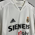 Shop 2004/05 REAL MADRID RONALDO #9 HOME SHIRT (L) ADIDAS, classic football shirts, vintage football shirts & retro soccer jerseys at Cult Kits