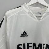 Shop 2004/05 REAL MADRID RONALDO #9 HOME SHIRT (L) ADIDAS, classic football shirts, vintage football shirts & retro soccer jerseys at Cult Kits
