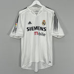 Shop 2004/05 REAL MADRID RONALDO #9 HOME SHIRT (L) ADIDAS, classic football shirts, vintage football shirts & retro soccer jerseys at Cult Kits