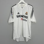 Shop 2004/05 REAL MADRID RONALDO #9 HOME SHIRT (L) ADIDAS, classic football shirts, vintage football shirts & retro soccer jerseys at Cult Kits
