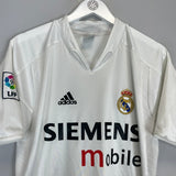 2004/05 REAL MADRID RONALDO 9 HOME SHIRT (S) ADIDAS - Cult Kits - Small - Buy Vintage Football Shirts, Authentic Retro Football Shirts For Sale, Classic Football Shirts & Soccer Jersey