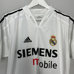 Shop 2004/05 REAL MADRID RONALDO #9 HOME SHIRT (S) ADIDAS, classic football shirts, vintage football shirts & retro soccer jerseys at Cult Kits