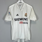 2004/05 REAL MADRID RONALDO 9 HOME SHIRT (S) ADIDAS - Cult Kits - Small - Buy Vintage Football Shirts, Authentic Retro Football Shirts For Sale, Classic Football Shirts & Soccer Jersey