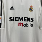 Shop 2004/05 REAL MADRID RONALDO #9 HOME SHIRT (XL) ADIDAS, classic football shirts, vintage football shirts & retro soccer jerseys at Cult Kits