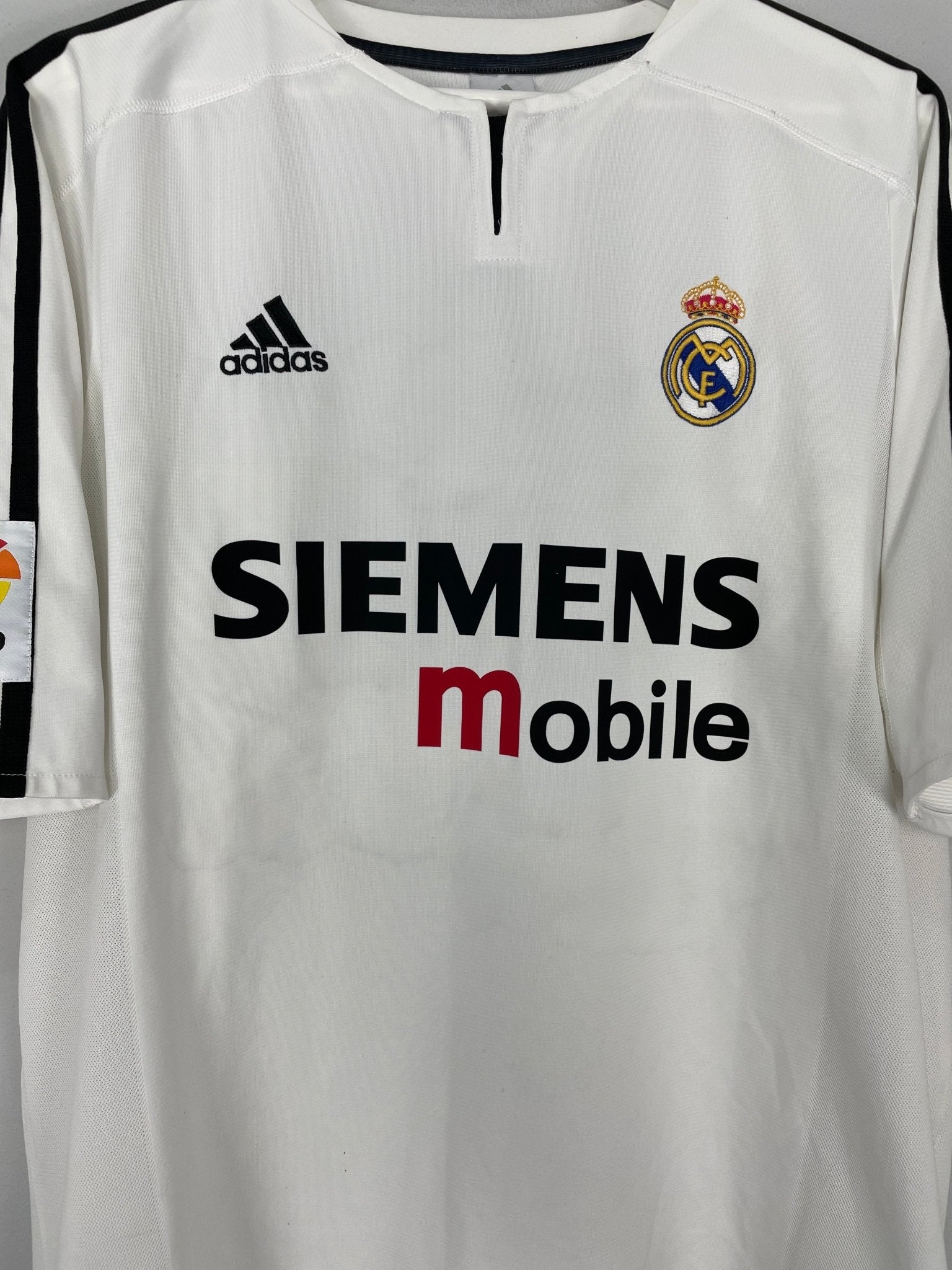 Shop 2004/05 REAL MADRID RONALDO #9 HOME SHIRT (XL) ADIDAS, classic football shirts, vintage football shirts & retro soccer jerseys at Cult Kits