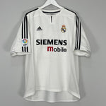 Shop 2004/05 REAL MADRID RONALDO #9 HOME SHIRT (XL) ADIDAS, classic football shirts, vintage football shirts & retro soccer jerseys at Cult Kits