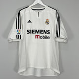 Shop 2004/05 REAL MADRID RONALDO #9 HOME SHIRT (XL) ADIDAS, classic football shirts, vintage football shirts & retro soccer jerseys at Cult Kits