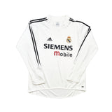Buy 2004/05 Real Madrid Ronaldo 9 L/S Home Shirt (M) Adidas ~ Free worldwide shipping ~ Authentic Vintage Football Shirts from Cult Kits