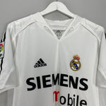 Shop 2004/05 REAL MADRID RONALDO #9 *PLAYER ISSUE* HOME SHIRT (M) ADIDAS, classic football shirts, vintage football shirts & retro soccer jerseys at Cult Kits