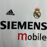 Shop 2004/05 REAL MADRID RONALDO #9 *PLAYER ISSUE* HOME SHIRT (M) ADIDAS, classic football shirts, vintage football shirts & retro soccer jerseys at Cult Kits