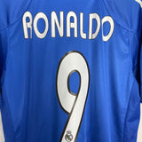 Shop 2004/05 REAL MADRID RONALDO #9 THIRD SHIRT (M) ADIDAS, classic football shirts, vintage football shirts & retro soccer jerseys at Cult Kits