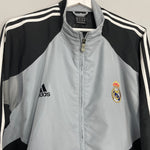 Shop 2004/05 REAL MADRID TRACK JACKET (L) ADIDAS, classic football shirts, vintage football shirts & retro soccer jerseys at Cult Kits