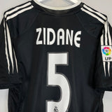 2004/05 REAL MADRID ZIDANE 5 AWAY SHIRT (M) ADIDAS - Cult Kits - Medium - Buy Vintage Football Shirts, Authentic Retro Football Shirts For Sale, Classic Football Shirts & Soccer Jersey
