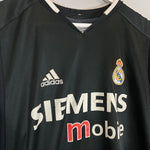 Shop 2004/05 REAL MADRID ZIDANE #5 AWAY SHIRT (M) ADIDAS, classic football shirts, vintage football shirts & retro soccer jerseys at Cult Kits