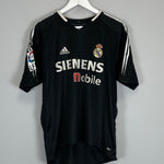Shop 2004/05 REAL MADRID ZIDANE #5 AWAY SHIRT (M) ADIDAS, classic football shirts, vintage football shirts & retro soccer jerseys at Cult Kits