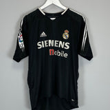 Shop 2004/05 REAL MADRID ZIDANE #5 AWAY SHIRT (M) ADIDAS, classic football shirts, vintage football shirts & retro soccer jerseys at Cult Kits