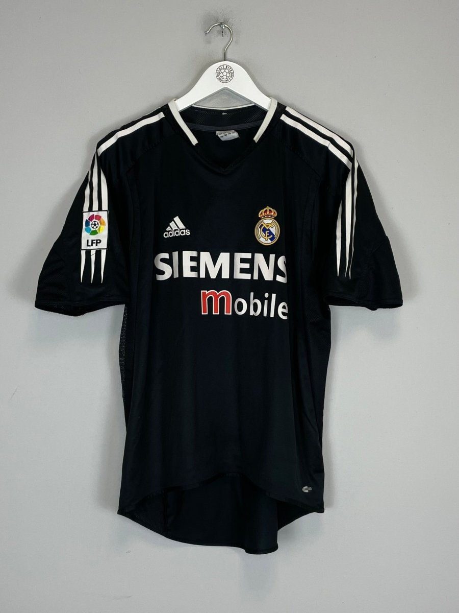 2004/05 REAL MADRID ZIDANE 5 AWAY SHIRT (M) ADIDAS - Cult Kits - Medium - Buy Vintage Football Shirts, Authentic Retro Football Shirts For Sale, Classic Football Shirts & Soccer Jersey