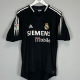2004/05 REAL MADRID ZIDANE 5 AWAY SHIRT (M) ADIDAS - Cult Kits - Medium - Buy Vintage Football Shirts, Authentic Retro Football Shirts For Sale, Classic Football Shirts & Soccer Jersey