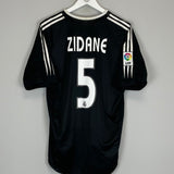 2004/05 REAL MADRID ZIDANE 5 AWAY SHIRT (M) ADIDAS - Cult Kits - Medium - Buy Vintage Football Shirts, Authentic Retro Football Shirts For Sale, Classic Football Shirts & Soccer Jersey