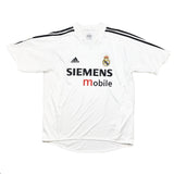 Buy 2004/05 Real Madrid Zidane 5 Home Shirt (L) Adidas ~ Free worldwide shipping available ~ Authentic Vintage Football Shirts from Cult Kits