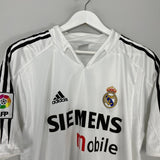 Shop 2004/05 REAL MADRID ZIDANE #5 HOME SHIRT (L) ADIDAS, classic football shirts, vintage football shirts & retro soccer jerseys at Cult Kits