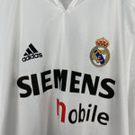Shop 2004/05 REAL MADRID ZIDANE #5 HOME SHIRT (L) ADIDAS, classic football shirts, vintage football shirts & retro soccer jerseys at Cult Kits