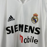Shop 2004/05 REAL MADRID ZIDANE #5 HOME SHIRT (L) ADIDAS, classic football shirts, vintage football shirts & retro soccer jerseys at Cult Kits