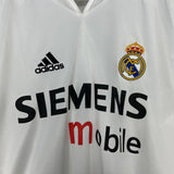 Shop 2004/05 REAL MADRID ZIDANE #5 HOME SHIRT (S) ADIDAS, classic football shirts, vintage football shirts & retro soccer jerseys at Cult Kits