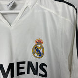 Shop 2004/05 REAL MADRID ZIDANE #5 HOME SHIRT (S) ADIDAS, classic football shirts, vintage football shirts & retro soccer jerseys at Cult Kits