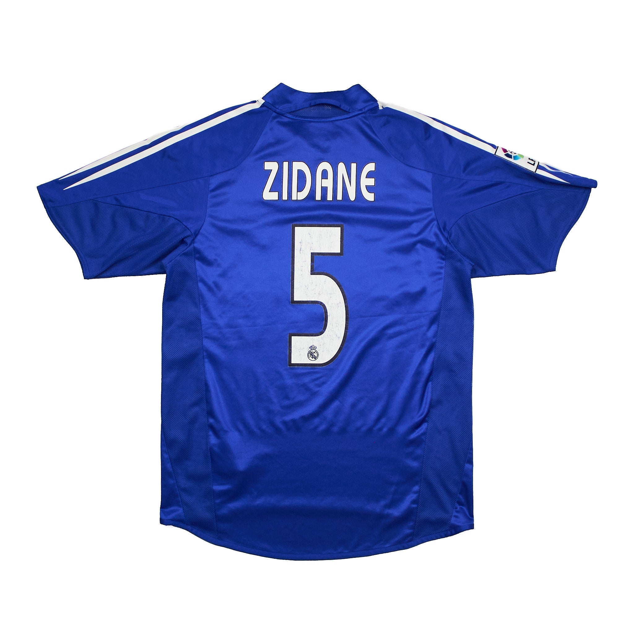 Buy 2004/05 Real Madrid Zidane 5 Third Shirt (S) Adidas ~ Free worldwide shipping ~ Authentic Vintage Football Shirts from Cult Kits