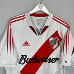 Shop 2004/05 RIVER PLATE HOME SHIRT (L) ADIDAS, classic football shirts, vintage football shirts & retro soccer jerseys at Cult Kits