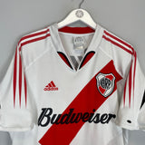Shop 2004/05 RIVER PLATE HOME SHIRT (L) ADIDAS, classic football shirts, vintage football shirts & retro soccer jerseys at Cult Kits