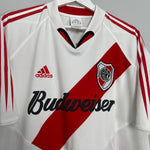 Shop 2004/05 RIVER PLATE HOME SHIRT (XL) ADIDAS, classic football shirts, vintage football shirts & retro soccer jerseys at Cult Kits