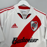 Shop 2004/05 RIVER PLATE HOME SHIRT (XS) ADIDAS, classic football shirts, vintage football shirts & retro soccer jerseys at Cult Kits