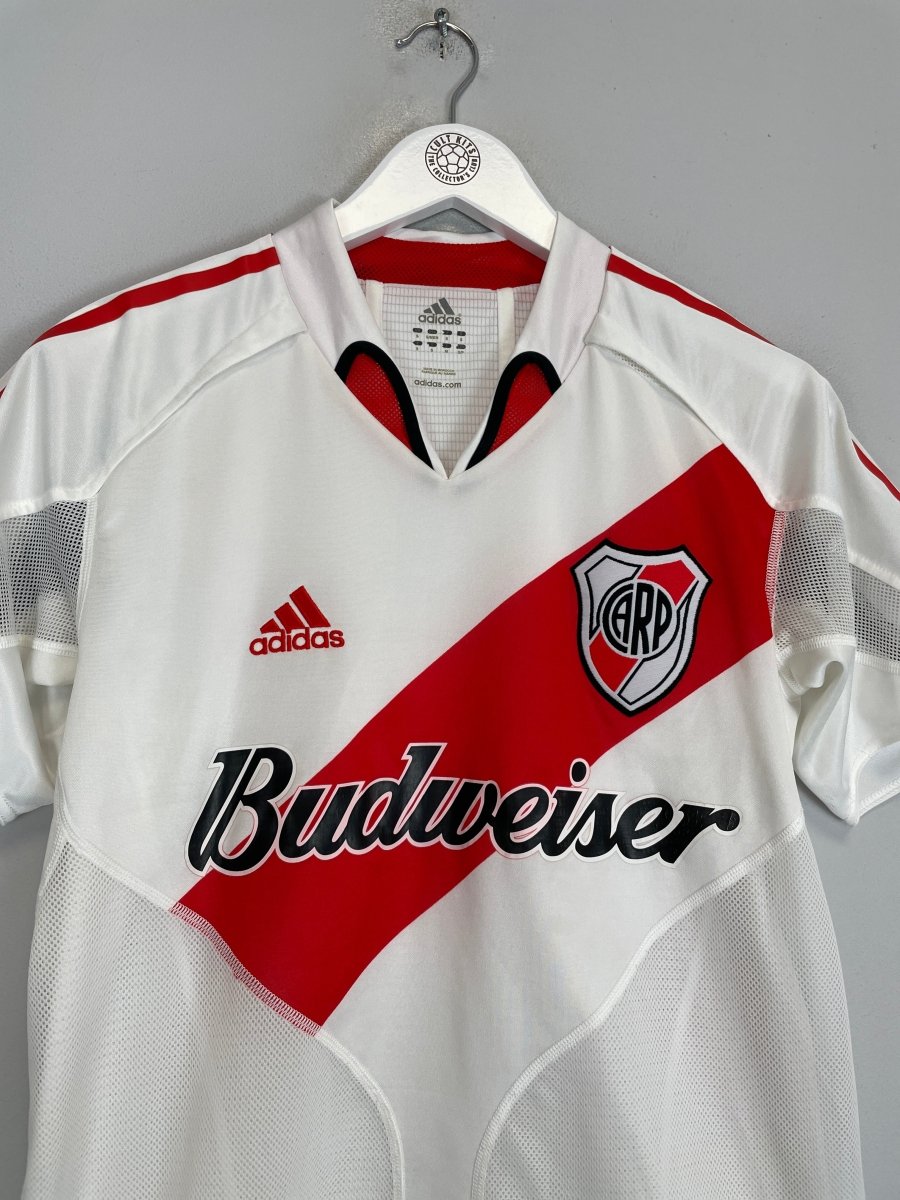 2004/05 RIVER PLATE *PLAYER ISSUE* HOME SHIRT (S) ADIDAS - Cult Kits - Small - Buy Vintage Football Shirts, Authentic Retro Football Shirts For Sale, Classic Football Shirts & Soccer Jersey