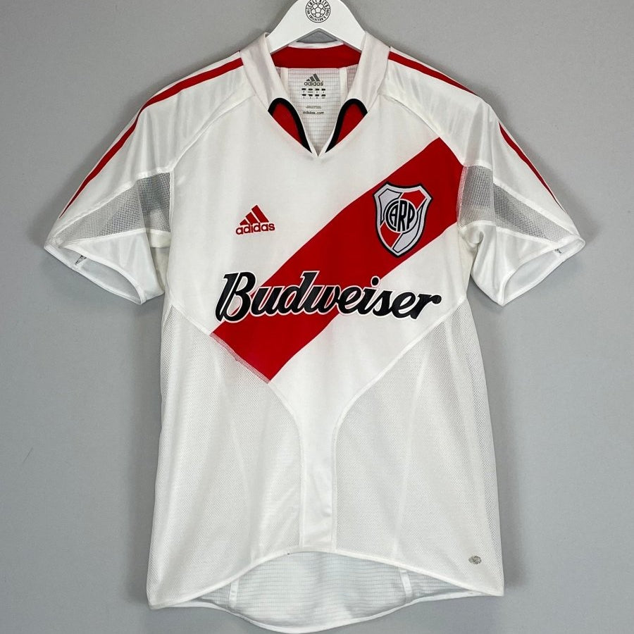 2004/05 RIVER PLATE *PLAYER ISSUE* HOME SHIRT (S) ADIDAS - Cult Kits - Small - Buy Vintage Football Shirts, Authentic Retro Football Shirts For Sale, Classic Football Shirts & Soccer Jersey