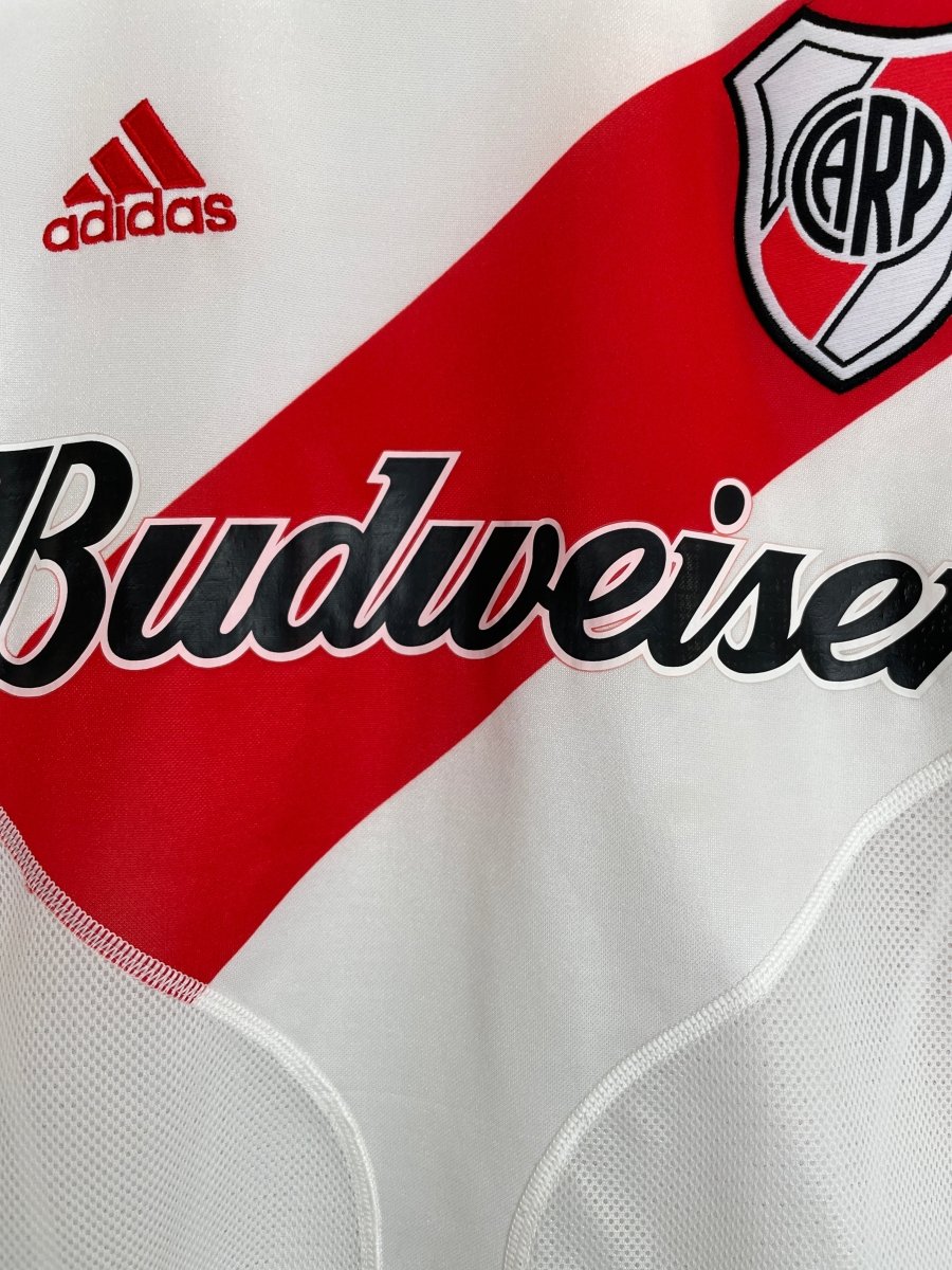 2004/05 RIVER PLATE *PLAYER ISSUE* HOME SHIRT (S) ADIDAS - Cult Kits - Small - Buy Vintage Football Shirts, Authentic Retro Football Shirts For Sale, Classic Football Shirts & Soccer Jersey