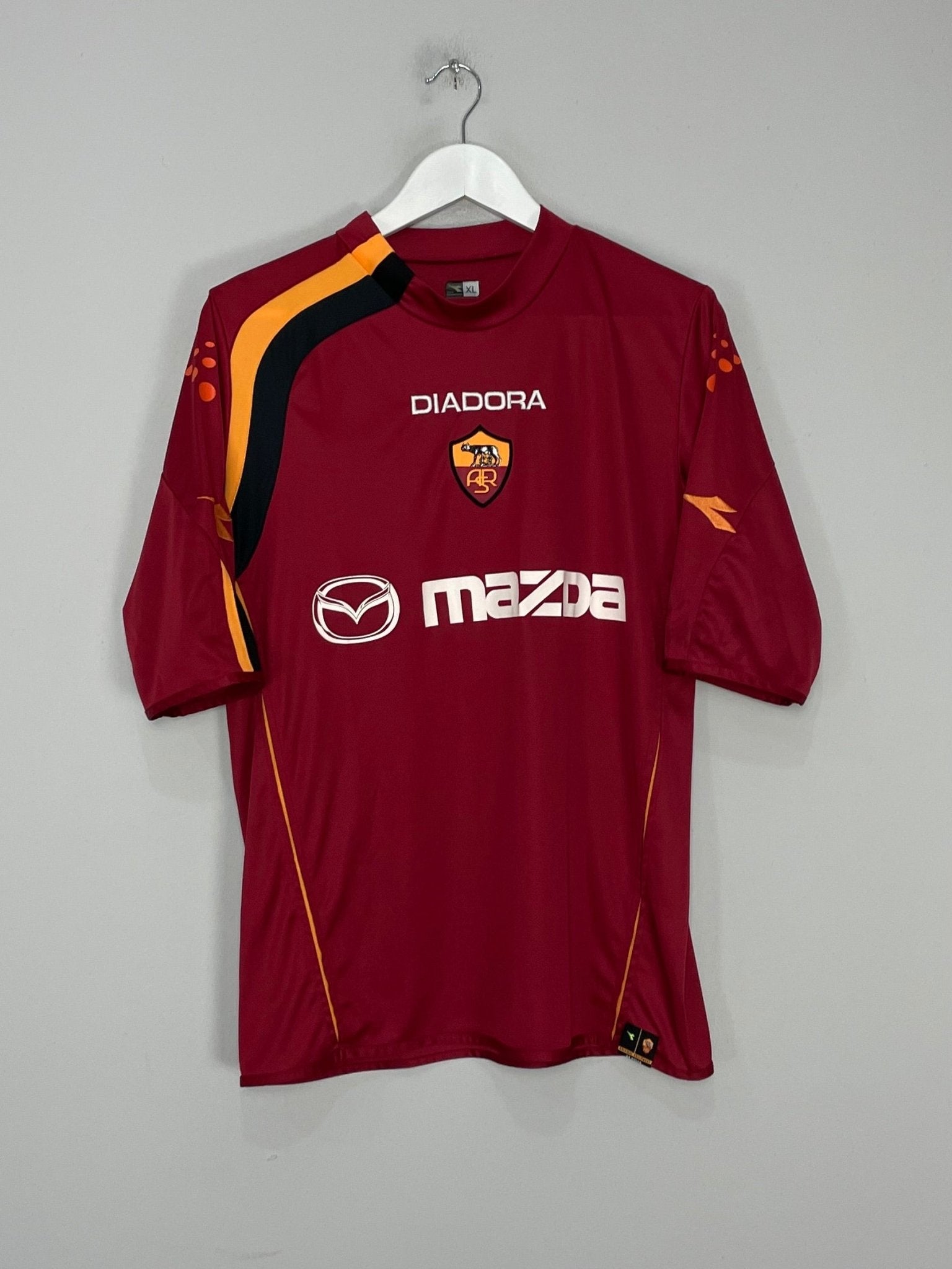 2004/05 ROMA TOTTI #10 HOME SHIRT (XL) DIADORA – Cult Kits