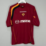 Shop 2004/05 ROMA TOTTI #10 HOME SHIRT (XL) DIADORA, classic football shirts, vintage football shirts & retro soccer jerseys at Cult Kits