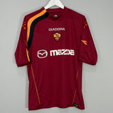 Shop 2004/05 ROMA TOTTI #10 HOME SHIRT (XL) DIADORA, classic football shirts, vintage football shirts & retro soccer jerseys at Cult Kits