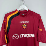 Shop 2004/05 ROMA TOTTI #10 HOME SHIRT (XL) DIADORA, classic football shirts, vintage football shirts & retro soccer jerseys at Cult Kits