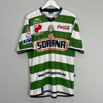 Shop 2004/05 SANTOS LAGUNA HOME SHIRT (L) ATLETICA, classic football shirts, vintage football shirts & retro soccer jerseys at Cult Kits