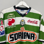 Shop 2004/05 SANTOS LAGUNA HOME SHIRT (L) ATLETICA, classic football shirts, vintage football shirts & retro soccer jerseys at Cult Kits