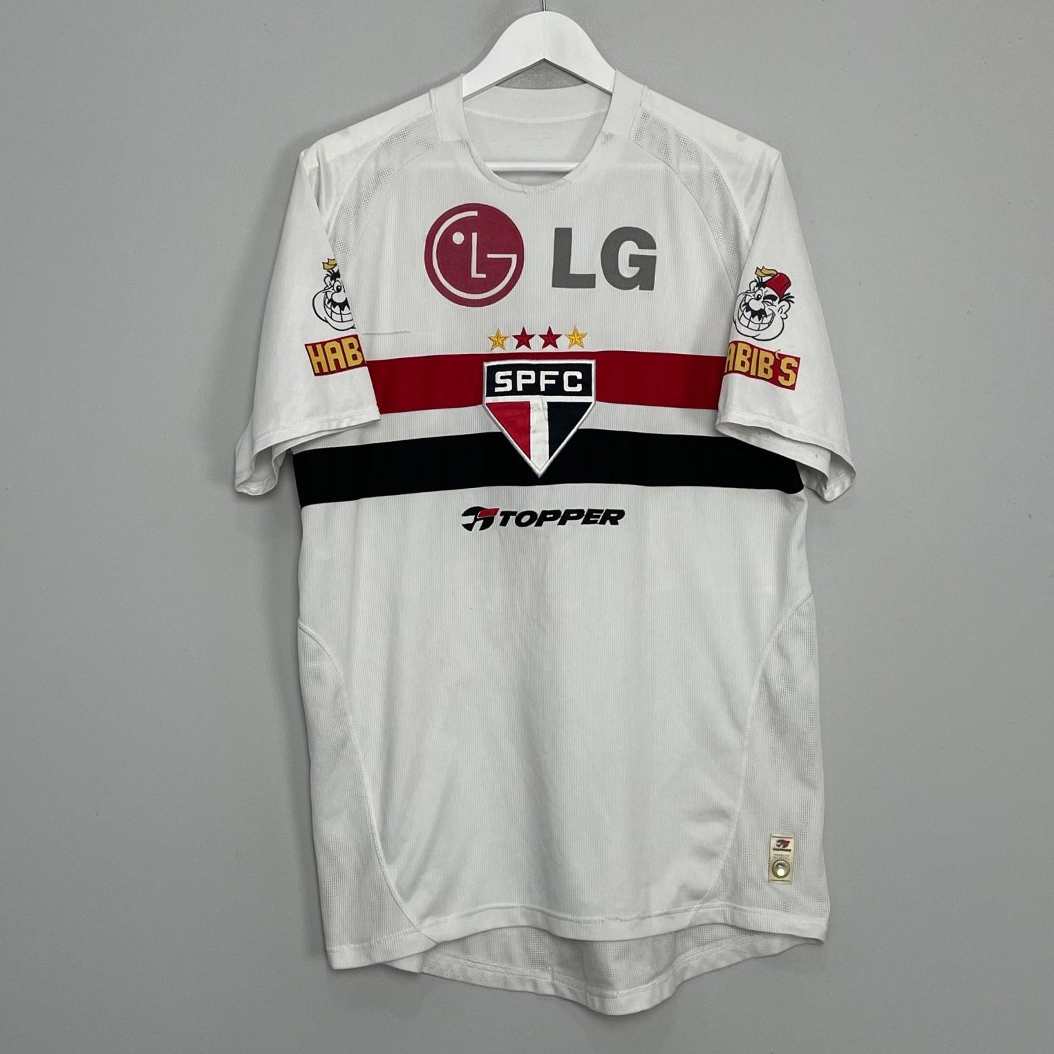 Shop 2004/05 SAO PAULO #11 HOME SHIRT (XL) TOPPER, classic football shirts, vintage football shirts & retro soccer jerseys at Cult Kits