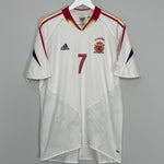 Shop 2004/05 SPAIN RAUL #7 AWAY SHIRT (L) ADIDAS, classic football shirts, vintage football shirts & retro soccer jerseys at Cult Kits
