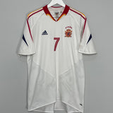 Shop 2004/05 SPAIN RAUL #7 AWAY SHIRT (L) ADIDAS, classic football shirts, vintage football shirts & retro soccer jerseys at Cult Kits