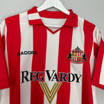Shop 2004/05 SUNDERLAND HOME SHIRT (L) DIADORA, classic football shirts, vintage football shirts & retro soccer jerseys at Cult Kits