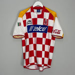 Shop 2004/05 TECOS FC HOME SHIRT (M) ATLETICA, classic football shirts, vintage football shirts & retro soccer jerseys at Cult Kits
