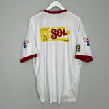 Shop 2004/05 TIBURONES ROJOS AWAY SHIRT (M) JOMA, classic football shirts, vintage football shirts & retro soccer jerseys at Cult Kits