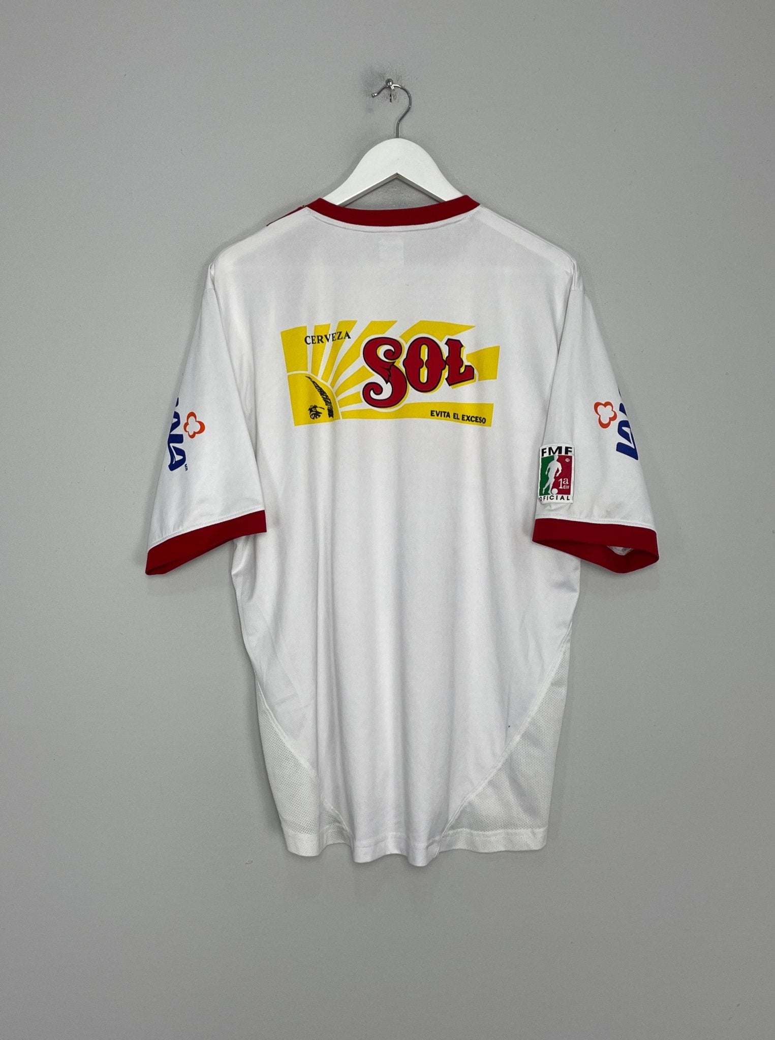 Shop 2004/05 TIBURONES ROJOS AWAY SHIRT (M) JOMA, classic football shirts, vintage football shirts & retro soccer jerseys at Cult Kits